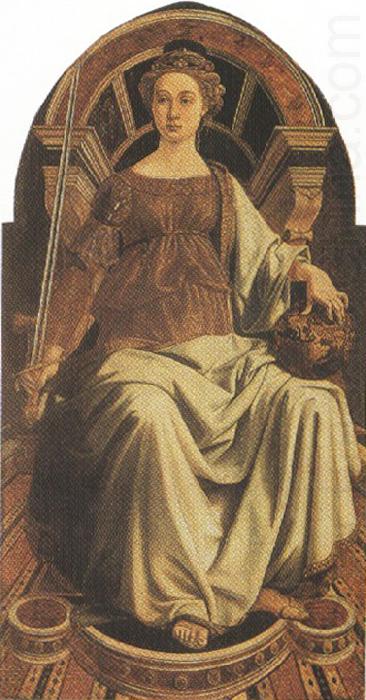 Piero del Pollaiolo Justice (mk36), Sandro Botticelli